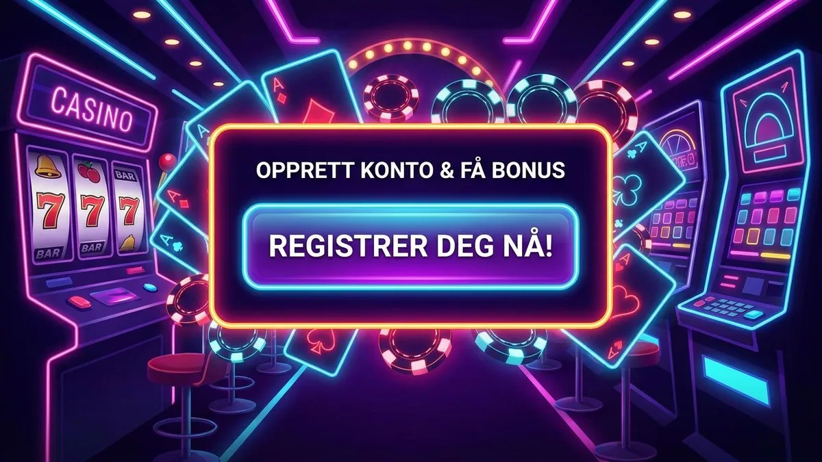 Registrer deg med bonus